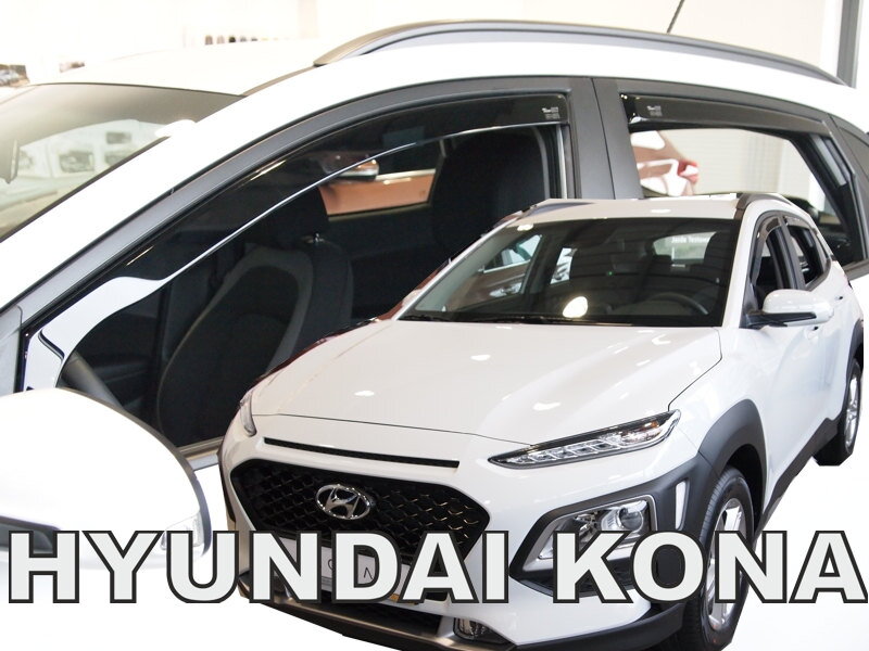 Deflektory Heko - Hyundai Kona 2017-2023 (so zadnými)